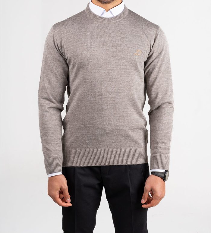 men knitwear round neck (1) بافت یقه گرد ساده - تصویر 3