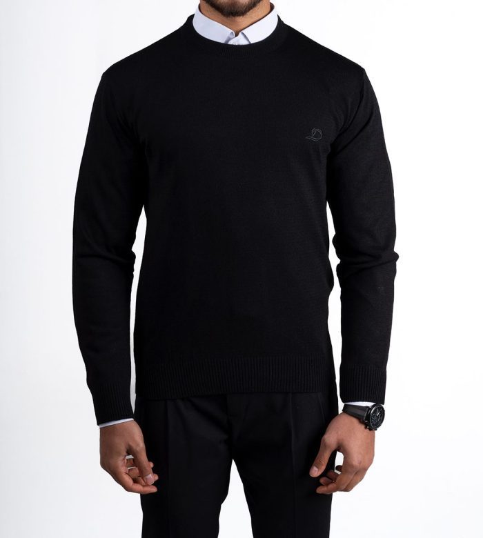 men knitwear round neck (3) بافت یقه گرد ساده - تصویر 5