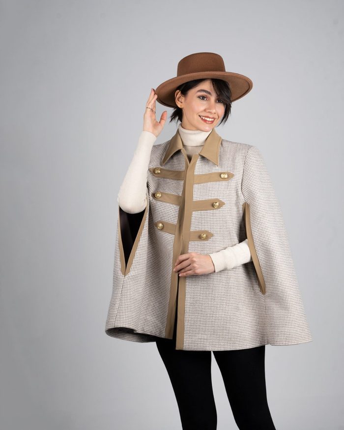 پانچو زنانه مدل شکوه - Image 5