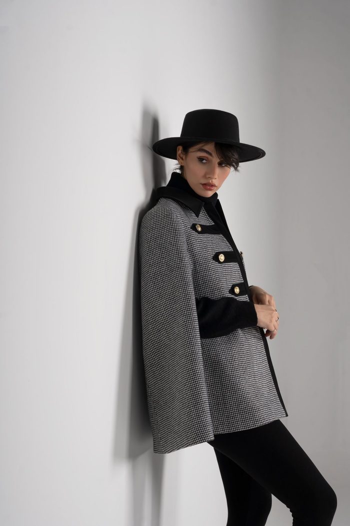 پانچو زنانه مدل شکوه - Image 3