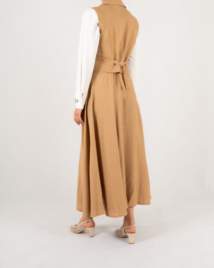 Bahar model skirt vest (5) ست جلیقه و دامن زنانه مدل بهار - تصویر 4