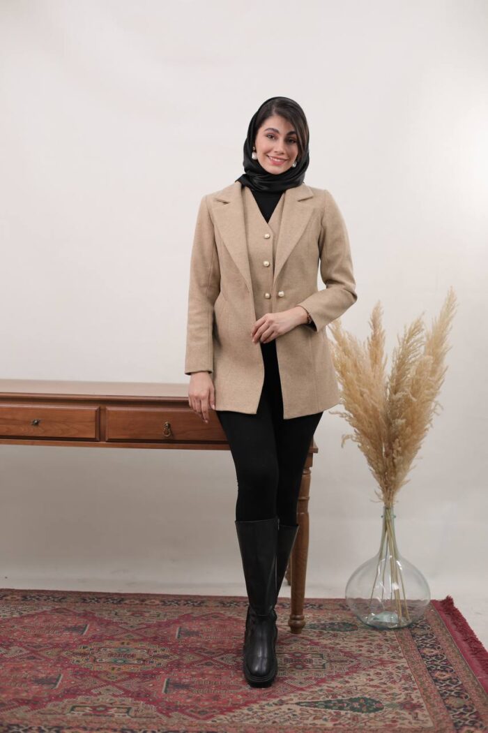پالتو و جلیقه زنانه مدل مهرسانا - Image 3