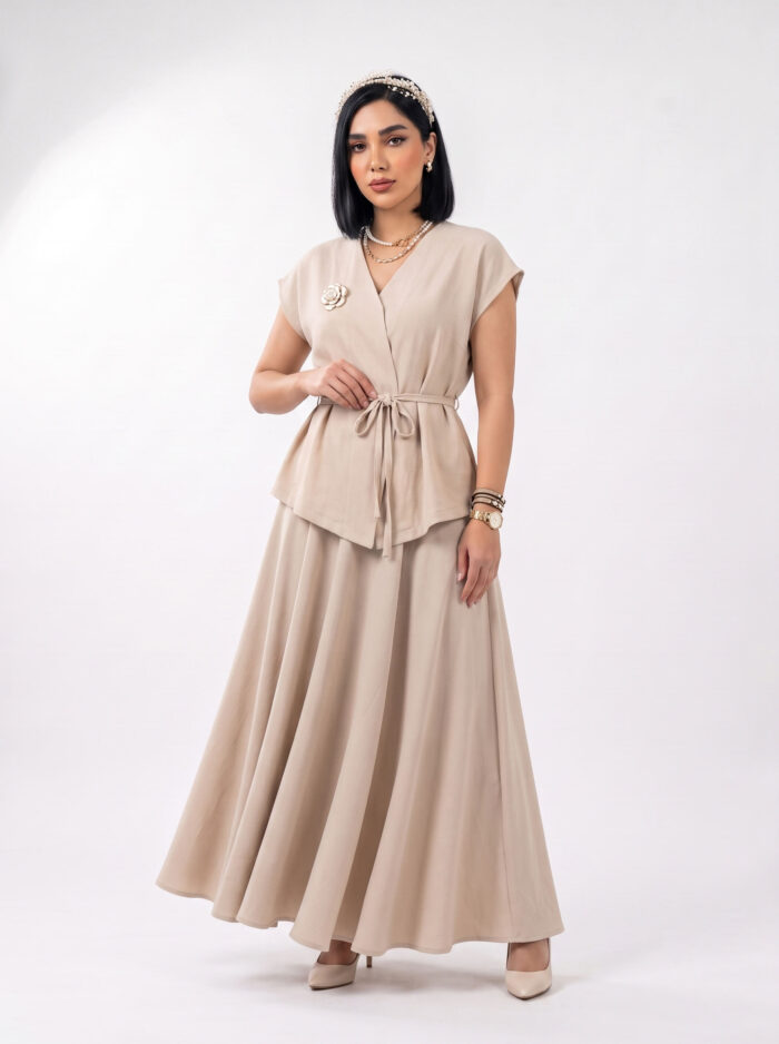 yasaman-(1) ست جلیقه و دامن زنانه مدل یاسمن