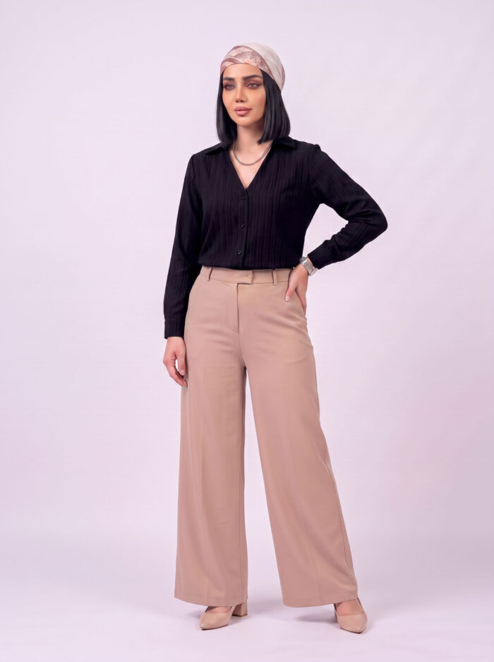 شومیز زنانه مدل فریناز طرح راه راه